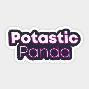 PotasticPanda Sticker